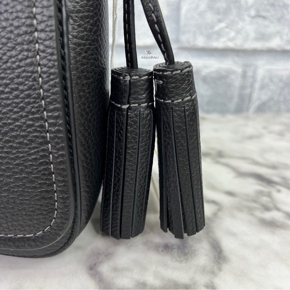 Tory Burch Thea Flap Crossbody In Black - Picture 4 of 11